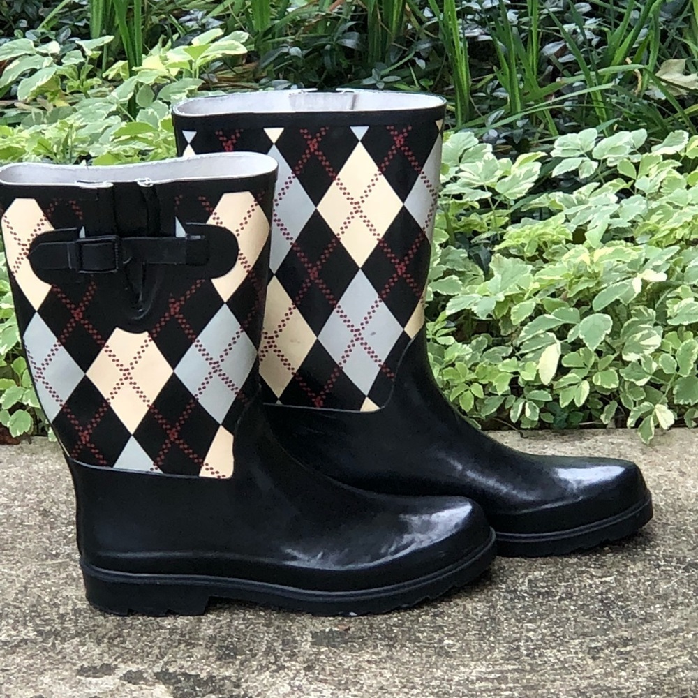 Rasolli Patchwork Rain Boots